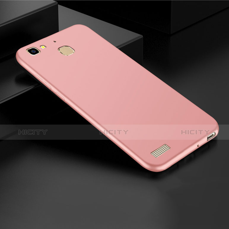 Huawei P8 Lite Smart用ハードケース プラスチック 質感もマット M01 ファーウェイ ローズゴールド