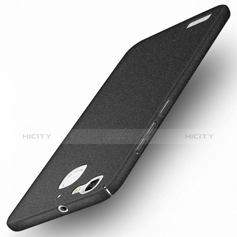 Huawei P8 Lite Smart用ハードケース カバー プラスチック ファーウェイ ブラック