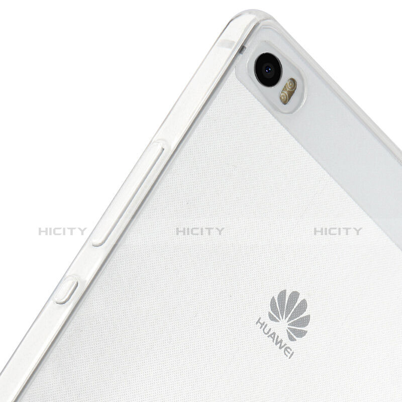 Huawei P8 Max用極薄ソフトケース シリコンケース 耐衝撃 全面保護 クリア透明 ファーウェイ クリア