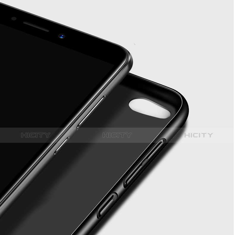 Huawei P9 Lite (2017)用ハードケース プラスチック 質感もマット M06 ファーウェイ ブラック