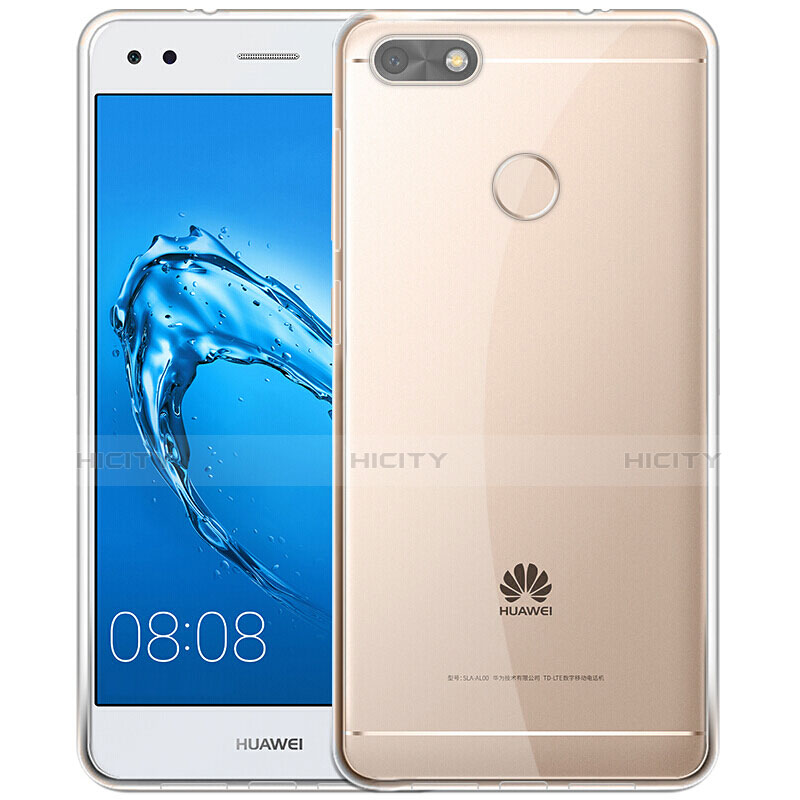 Huawei P9 Lite Mini用極薄ソフトケース グラデーション 勾配色 クリア透明 カバー ファーウェイ 