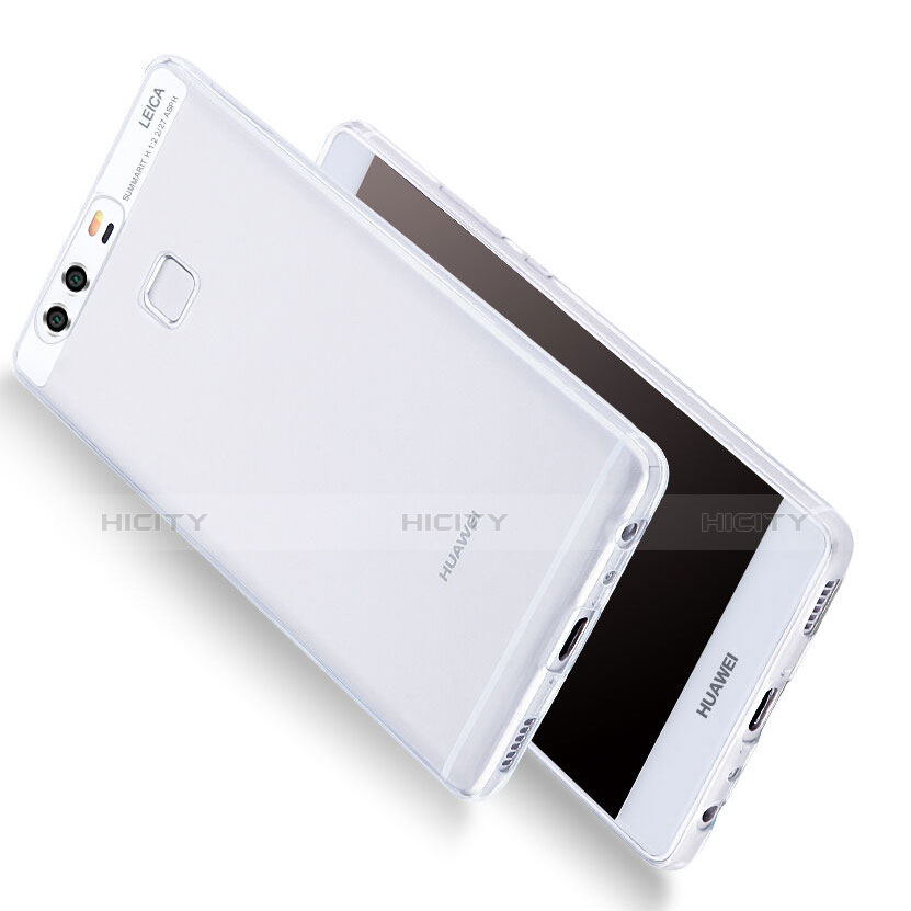 Huawei P9 Plus用極薄ソフトケース シリコンケース 耐衝撃 全面保護 クリア透明 TPU ファーウェイ クリア