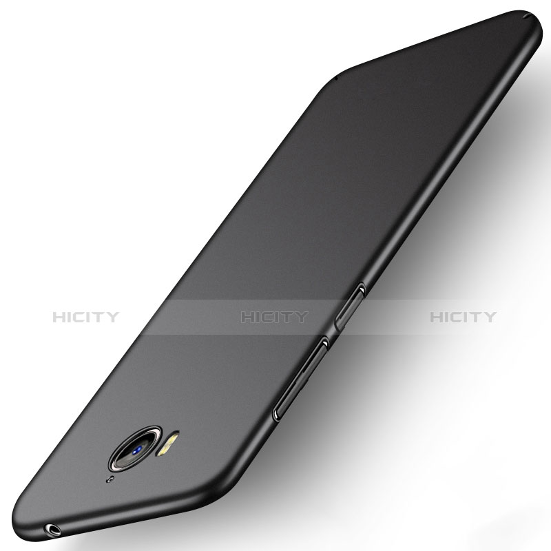Huawei Y5 (2017)用ハードケース プラスチック 質感もマット M02 ファーウェイ ブラック