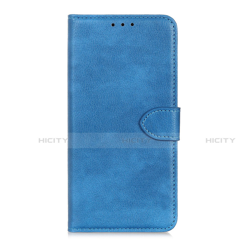 Huawei Y5p用手帳型 レザーケース スタンド カバー L10 ファーウェイ ブルー