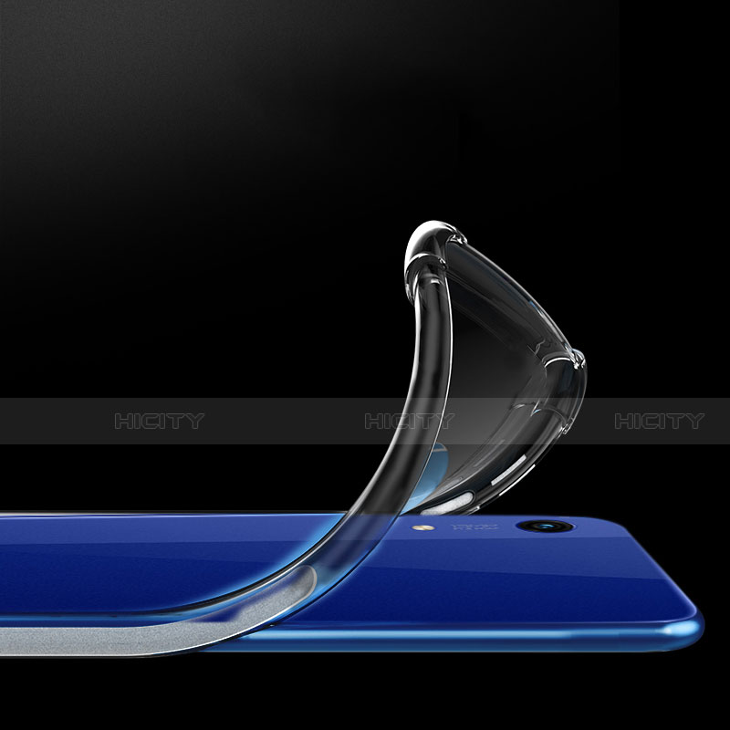 Huawei Y6 (2019)用極薄ソフトケース シリコンケース 耐衝撃 全面保護 クリア透明 カバー ファーウェイ クリア