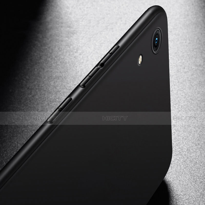 Huawei Y6 (2019)用極薄ソフトケース シリコンケース 耐衝撃 全面保護 S02 ファーウェイ ブラック