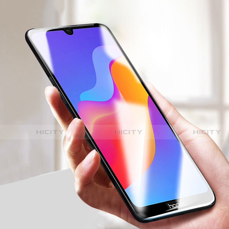 Huawei Y6 (2019)用強化ガラス フル液晶保護フィルム F03 ファーウェイ ブラック