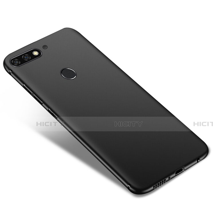 Huawei Y6 Prime (2018)用極薄ソフトケース シリコンケース 耐衝撃 全面保護 ファーウェイ ブラック