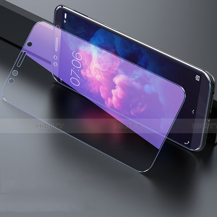 Huawei Y6 Prime (2018)用アンチグレア ブルーライト 強化ガラス 液晶保護フィルム ファーウェイ クリア