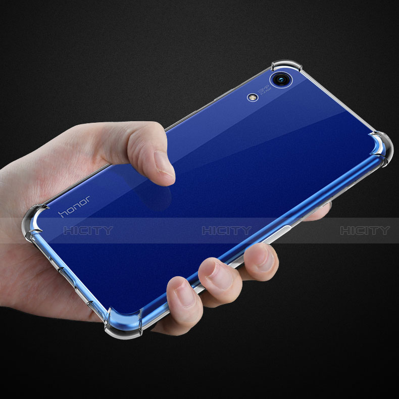 Huawei Y6 Prime (2019)用極薄ソフトケース シリコンケース 耐衝撃 全面保護 クリア透明 カバー ファーウェイ クリア