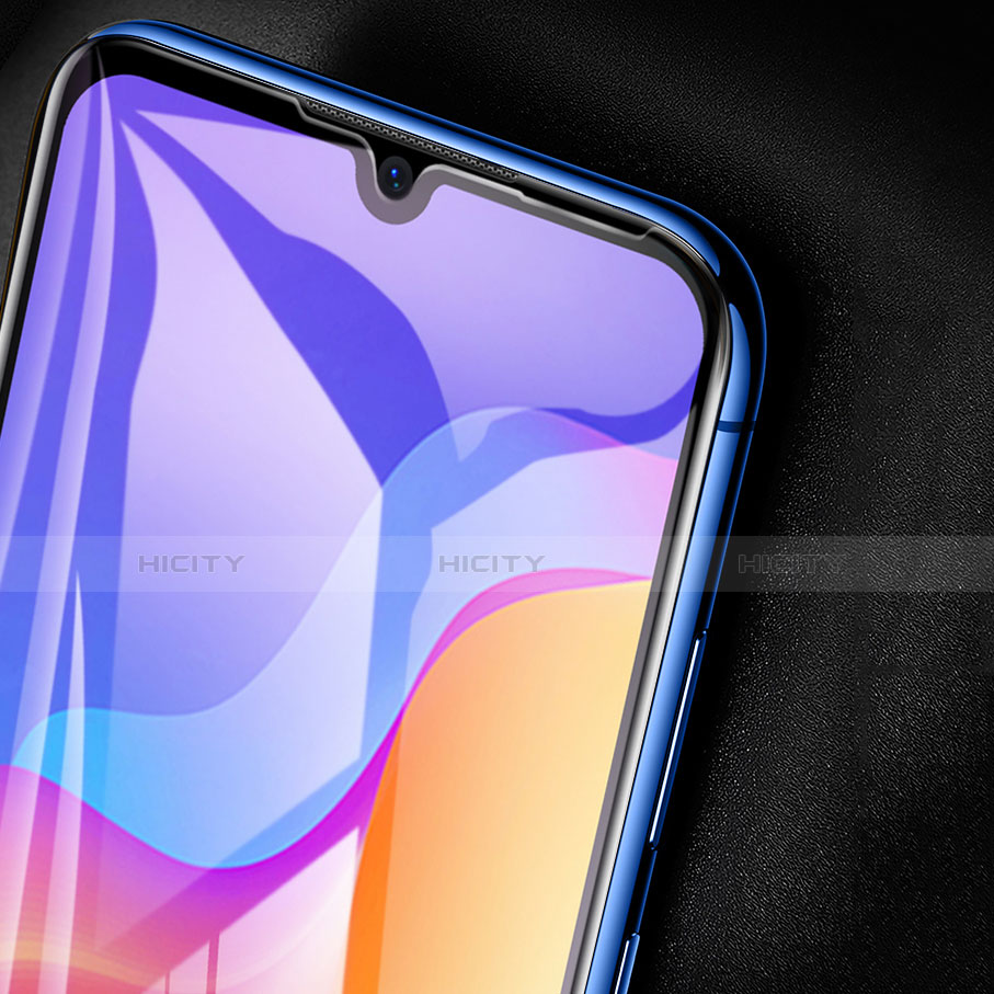 Huawei Y6 Prime (2019)用強化ガラス フル液晶保護フィルム ファーウェイ ブラック