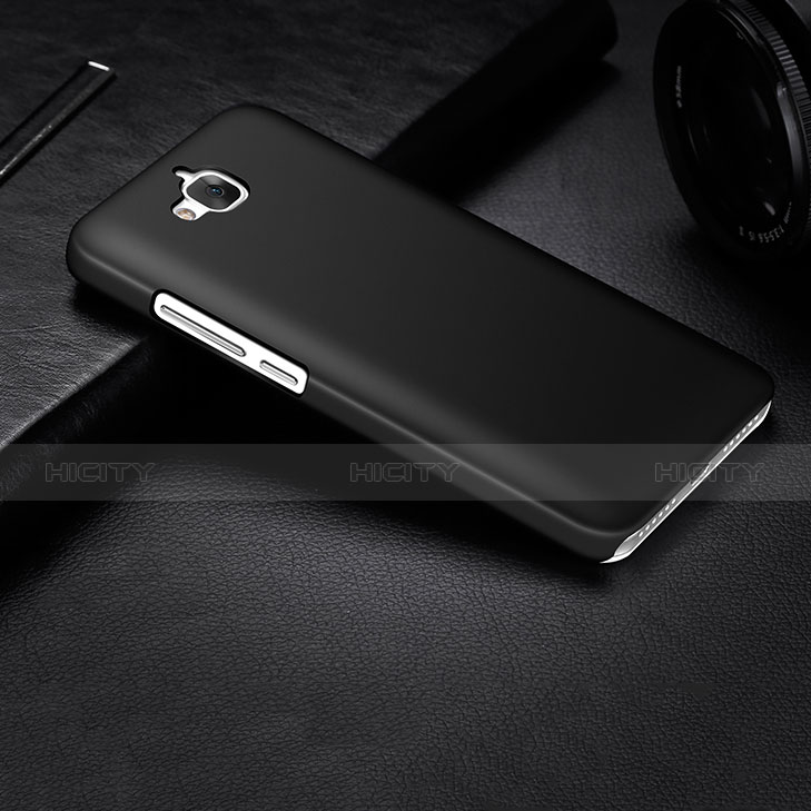 Huawei Y6 Pro用ハードケース プラスチック 質感もマット ファーウェイ ブラック