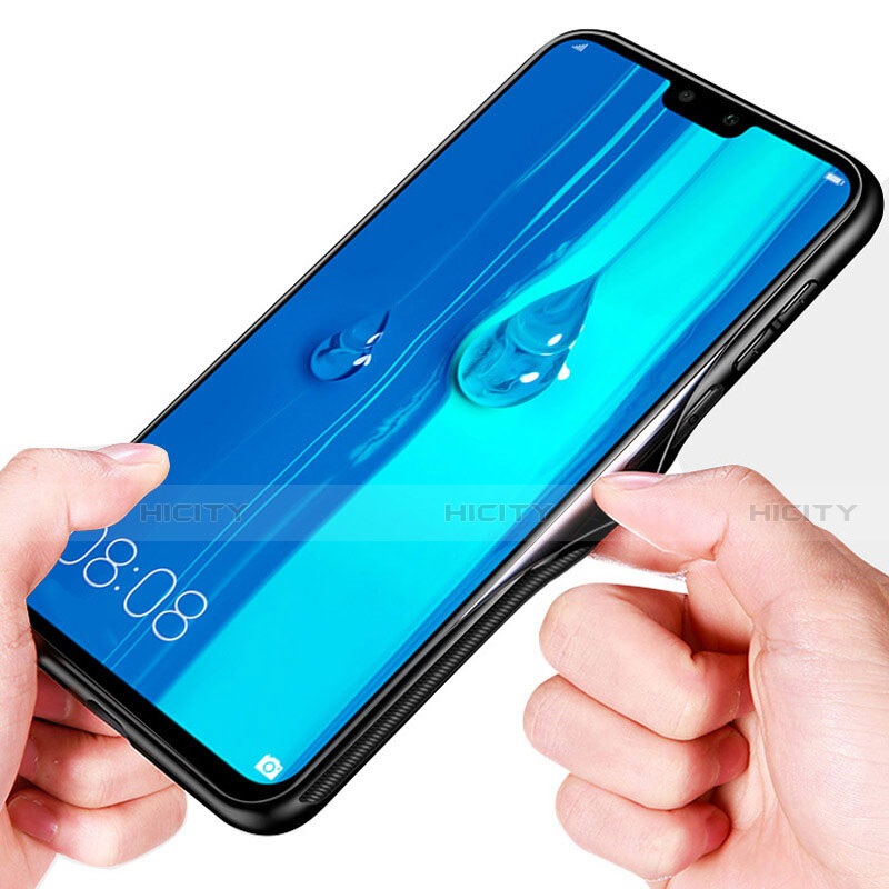 Huawei Y7 (2019)用ハイブリットバンパーケース プラスチック 鏡面 カバー ファーウェイ 