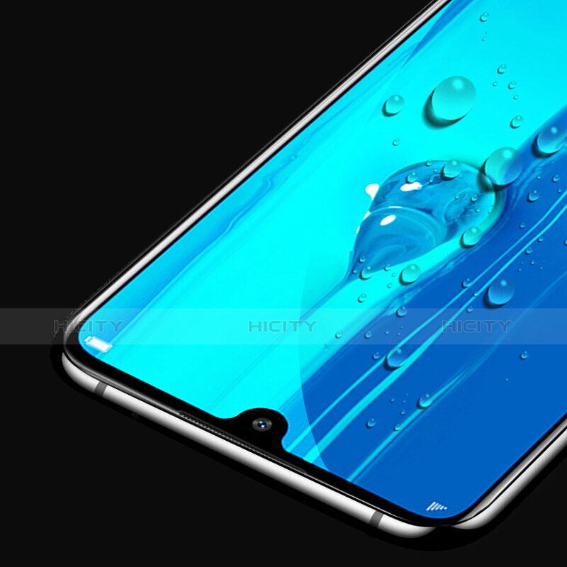 Huawei Y7 Pro (2019)用強化ガラス フル液晶保護フィルム F03 ファーウェイ ブラック