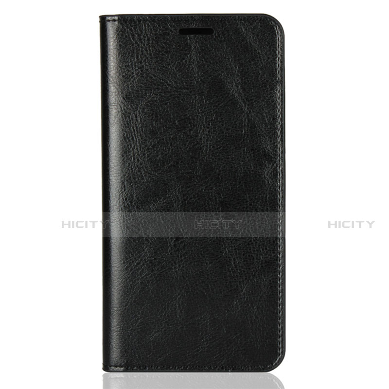 Huawei Y9 (2018)用手帳型 レザーケース スタンド カバー L03 ファーウェイ ブラック