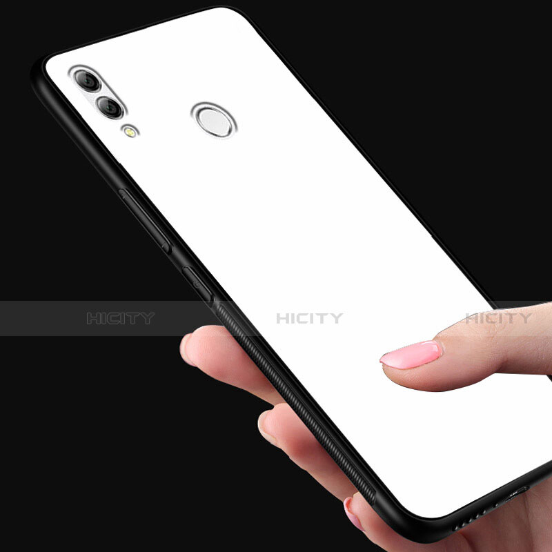 Huawei Y9 (2019)用ハイブリットバンパーケース プラスチック 鏡面 カバー M05 ファーウェイ 