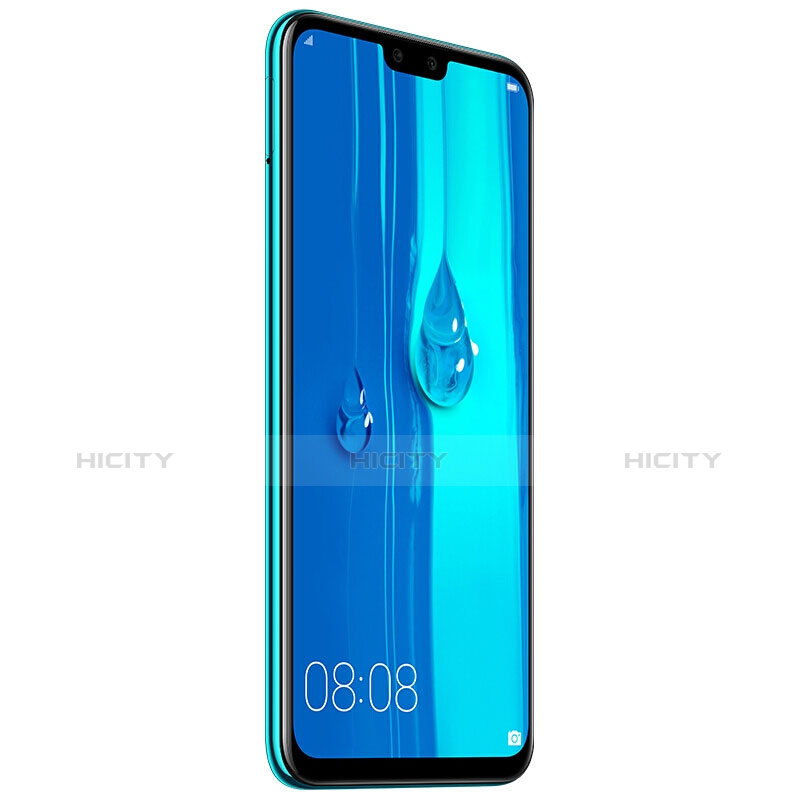 Huawei Y9 (2019)用強化ガラス フル液晶保護フィルム ファーウェイ ブラック