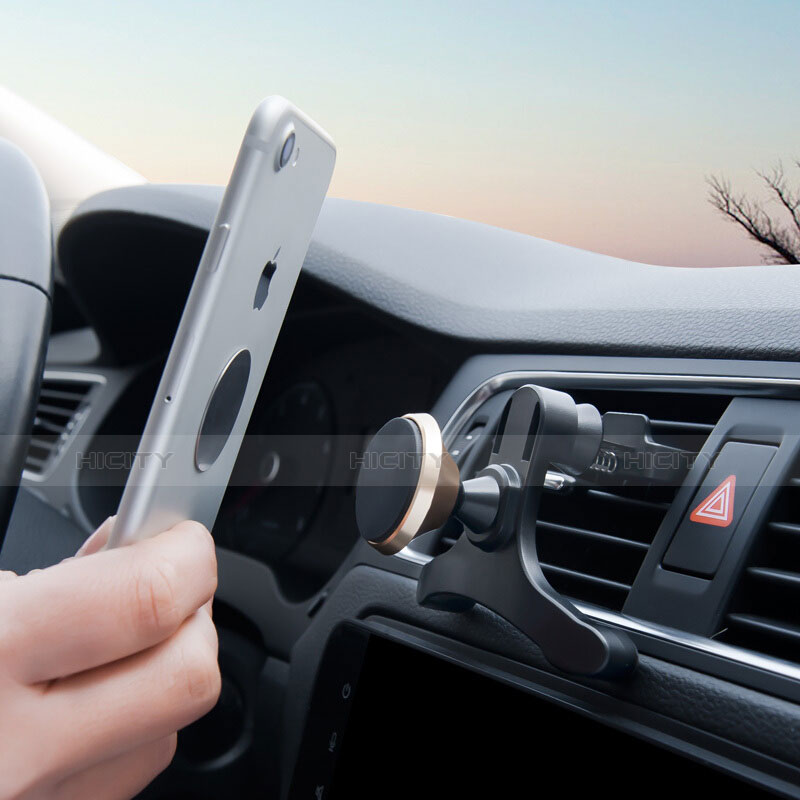 スマホ車載ホルダー 車載スタンド エアベント ユニバーサル M25 ブラック