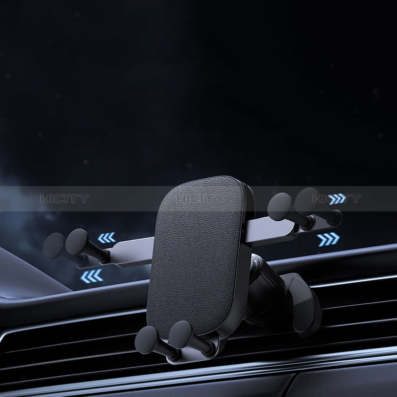 スマートフォン車載ホルダー 車載スタンド クリップで車のダッシュボードに直接取り付け ユニバーサル BS2 ブラック