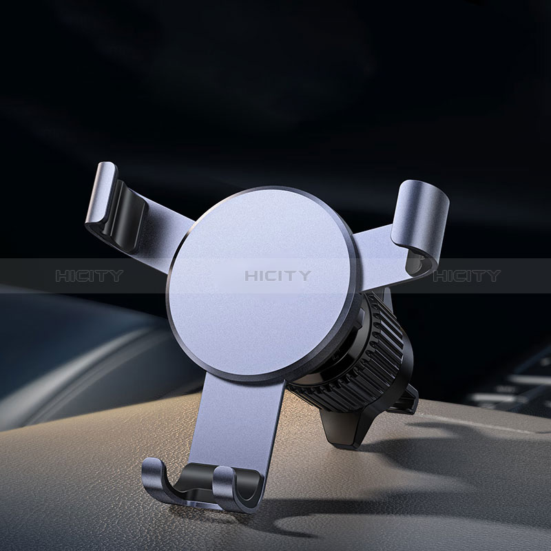 スマートフォン車載ホルダー 車載スタンド クリップで車のダッシュボードに直接取り付け ユニバーサル BS8 ブラック