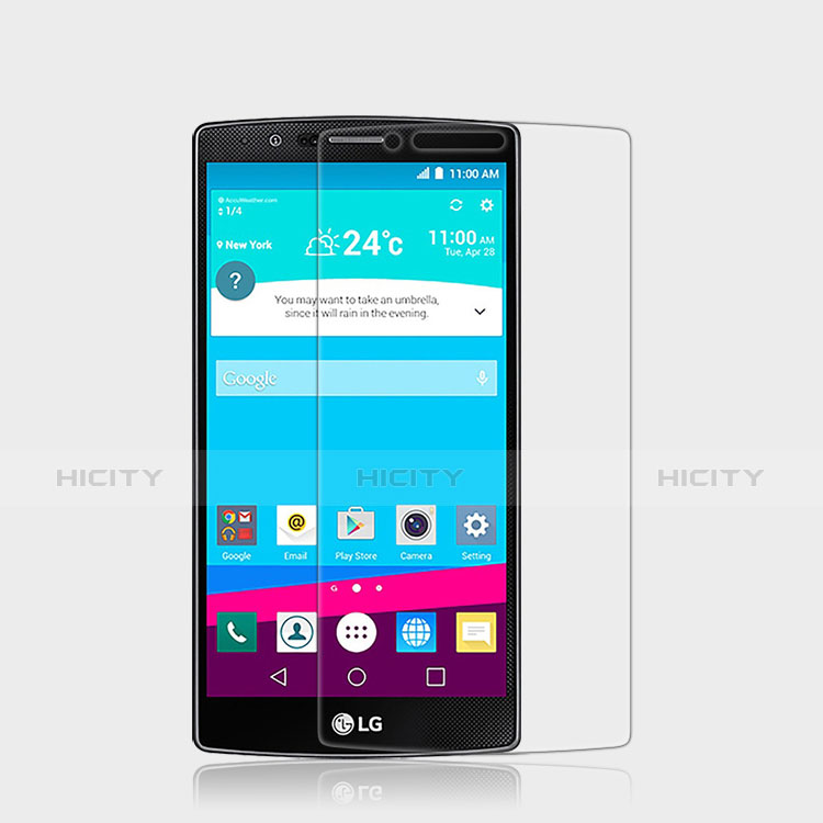 LG G4用強化ガラス 液晶保護フィルム T01 LG クリア