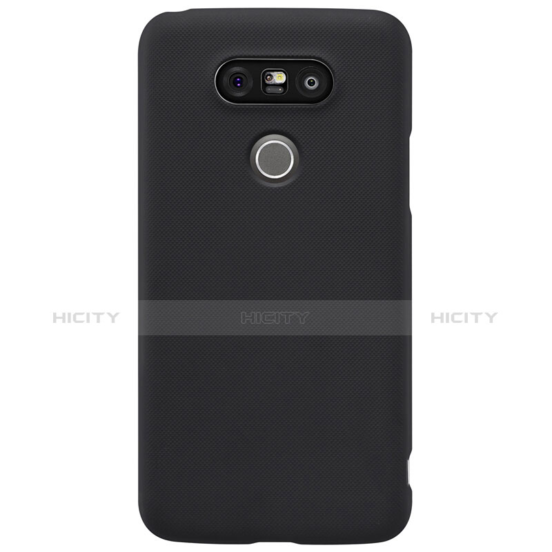 LG G5用ハードケース プラスチック 質感もマット R01 LG ブラック