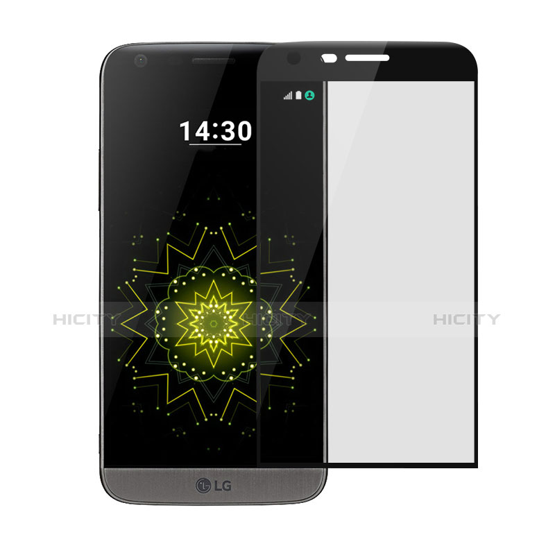 LG G5用強化ガラス フル液晶保護フィルム LG ブラック