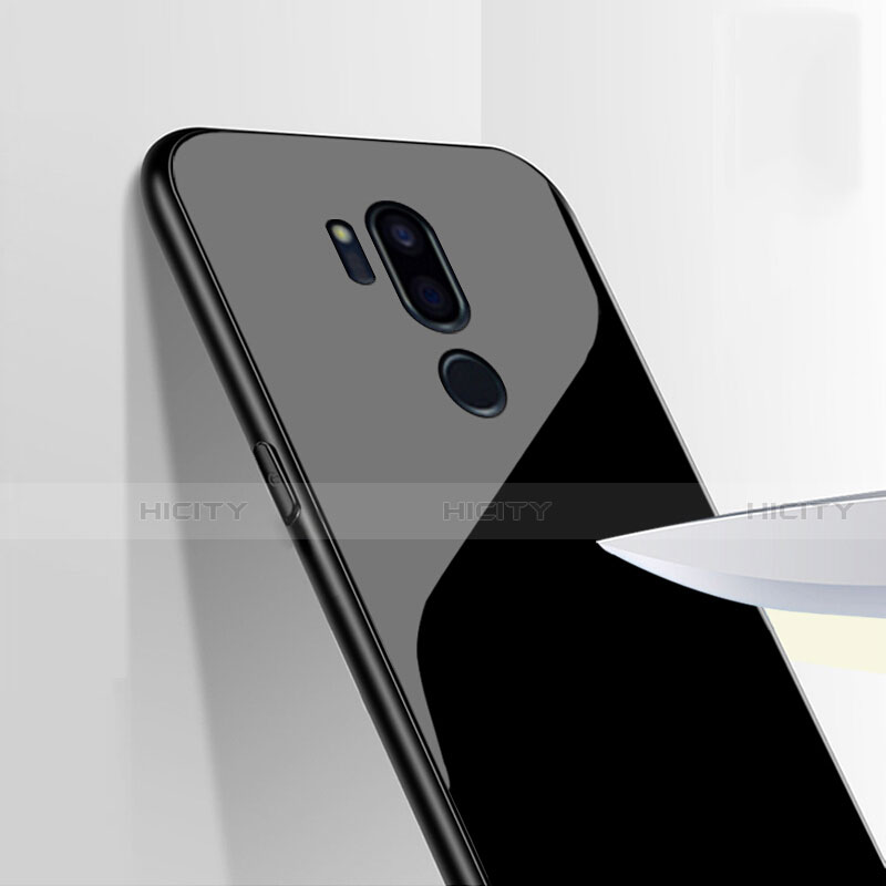 LG G7用ハイブリットバンパーケース プラスチック 鏡面 カバー LG 