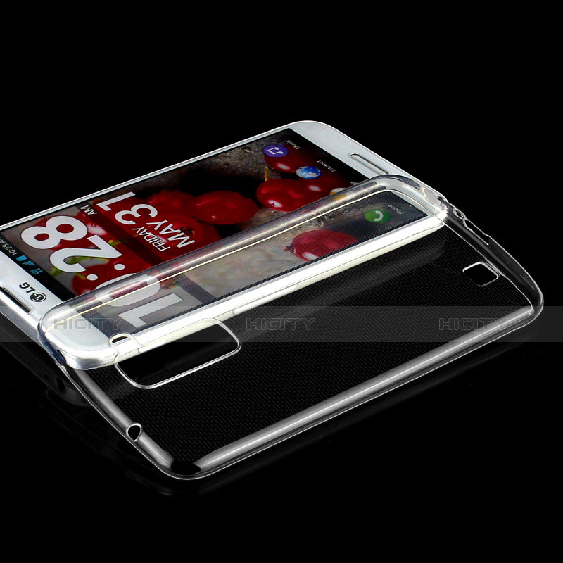 LG K10用極薄ソフトケース シリコンケース 耐衝撃 全面保護 クリア透明 LG クリア