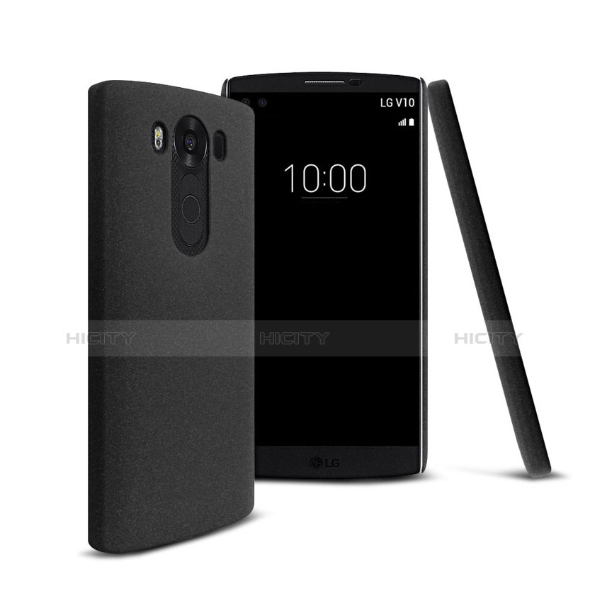 LG V10用ハードケース カバー プラスチック LG ブラック