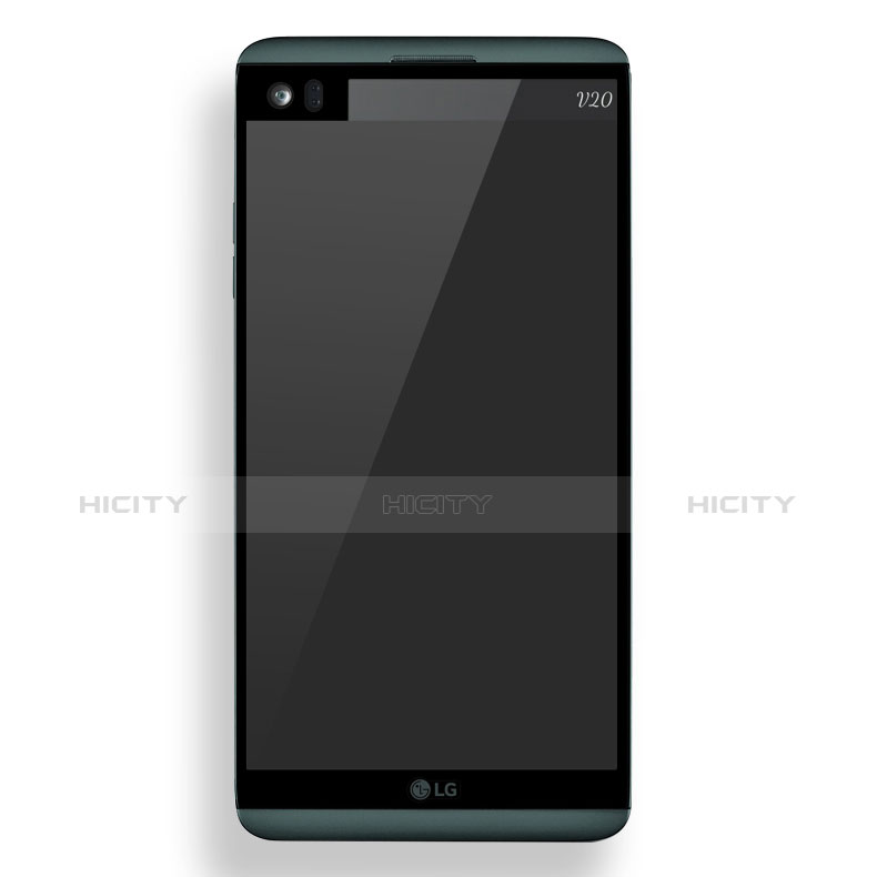 LG V20用強化ガラス フル液晶保護フィルム F02 LG ブラック