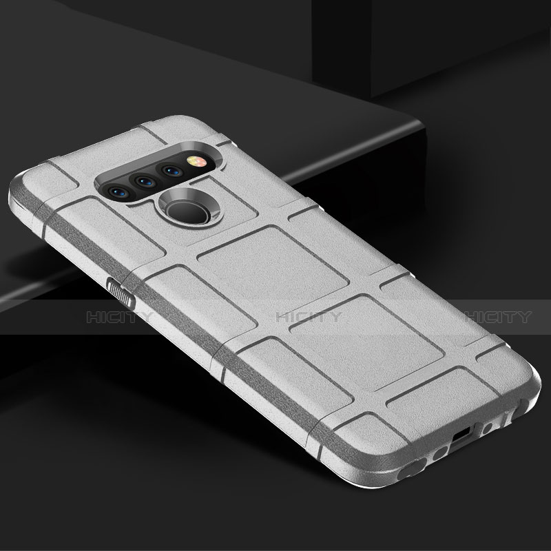 LG V50 ThinQ 5G用360度 フルカバー極薄ソフトケース シリコンケース 耐衝撃 全面保護 バンパー LG 