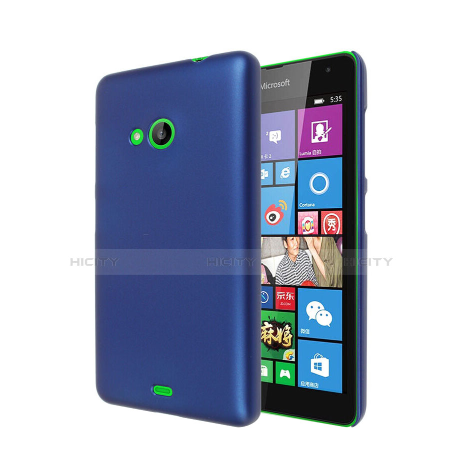 Microsoft Lumia 535用ハードケース プラスチック 質感もマット Microsoft ネイビー