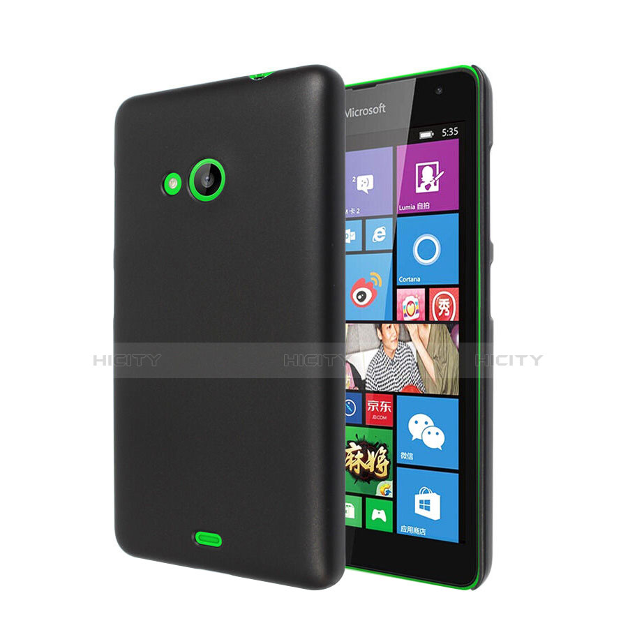 Microsoft Lumia 535用ハードケース プラスチック 質感もマット Microsoft ブラック