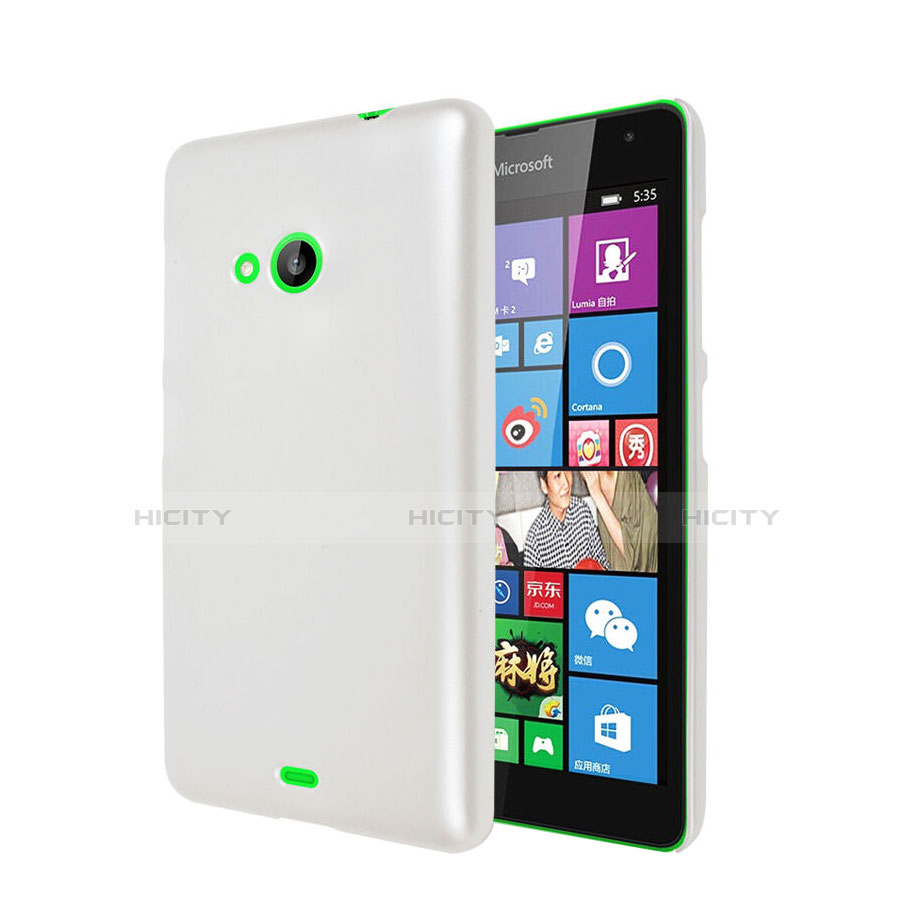 Microsoft Lumia 535用ハードケース プラスチック 質感もマット Microsoft ホワイト