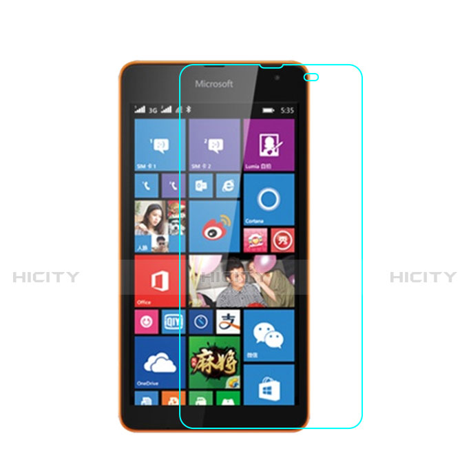 Microsoft Lumia 535用強化ガラス 液晶保護フィルム Microsoft クリア