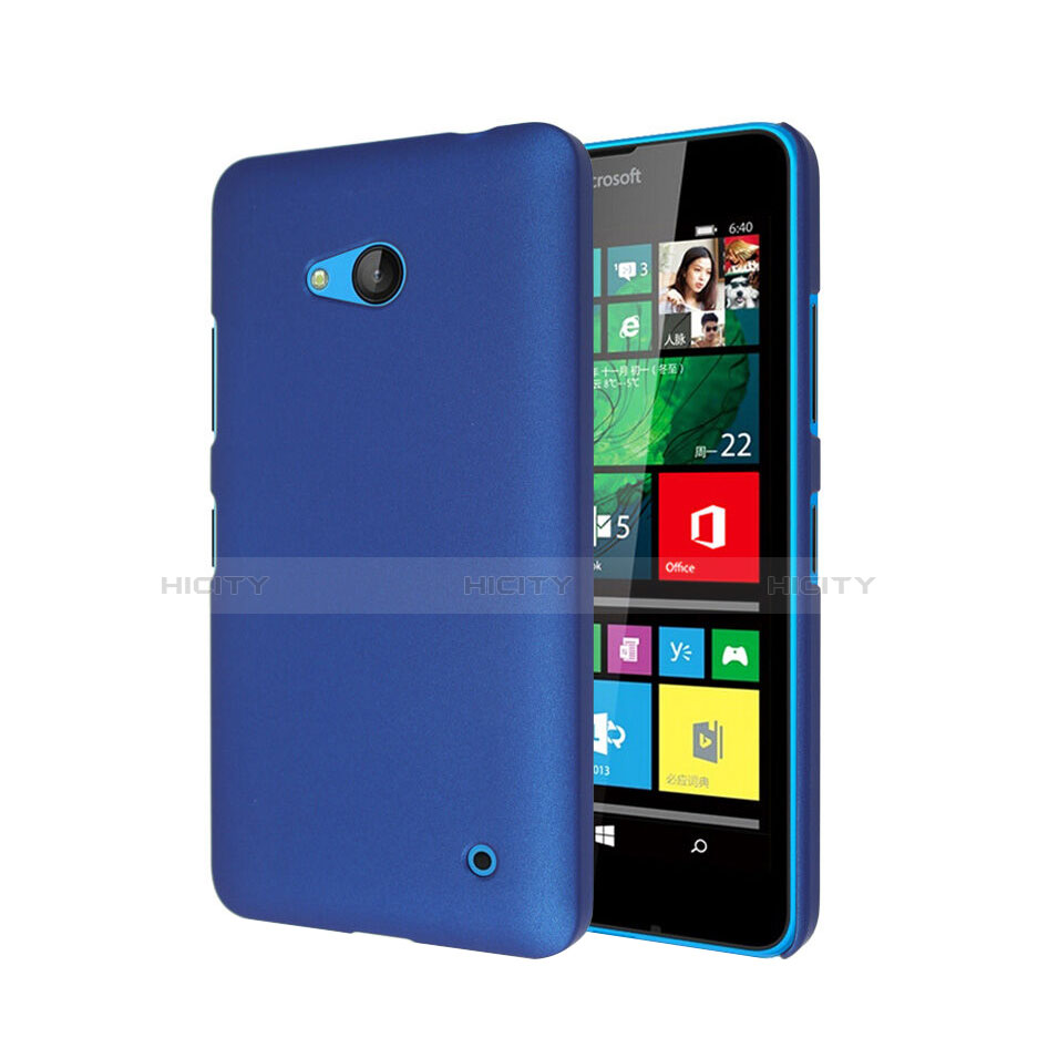 Microsoft Lumia 640用ハードケース プラスチック 質感もマット Microsoft ネイビー