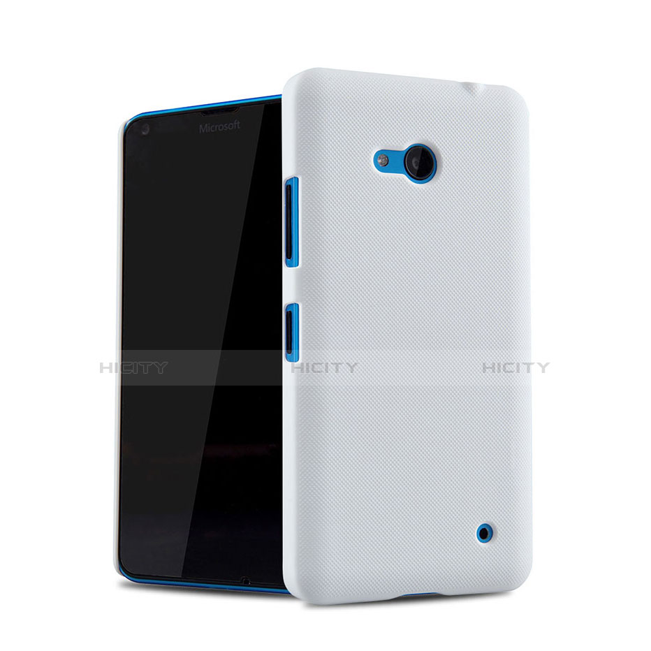 Microsoft Lumia 640用ハードケース プラスチック メッシュ デザイン Microsoft ホワイト