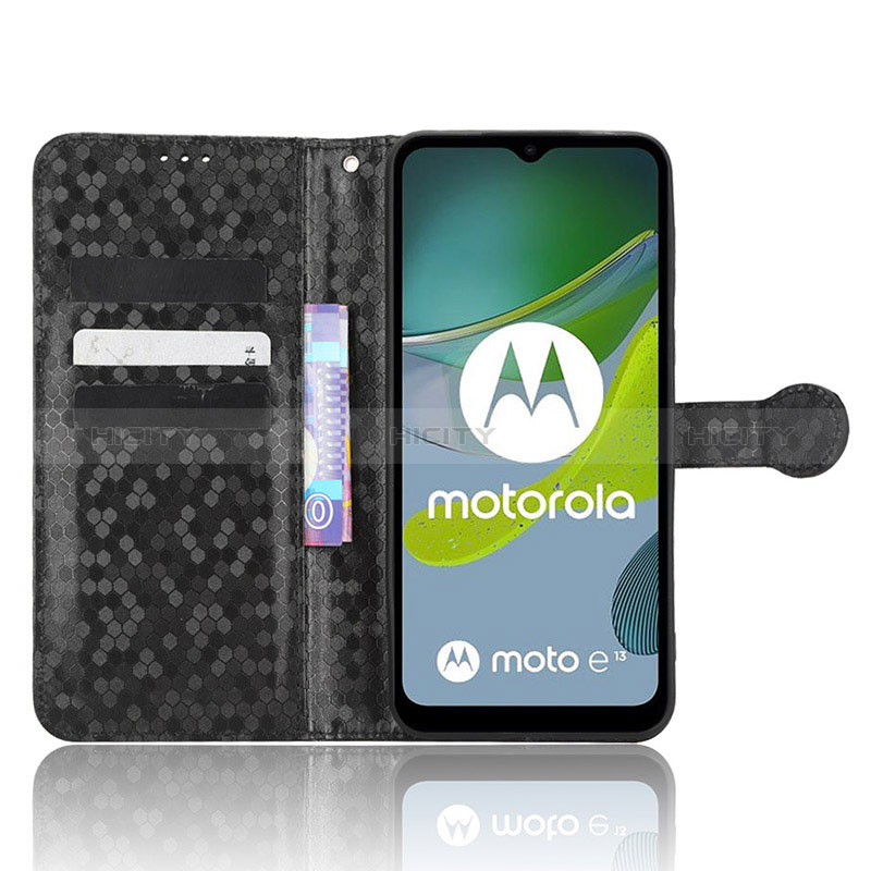 Motorola Moto E13用手帳型 レザーケース スタンド カバー C01X モトローラ 