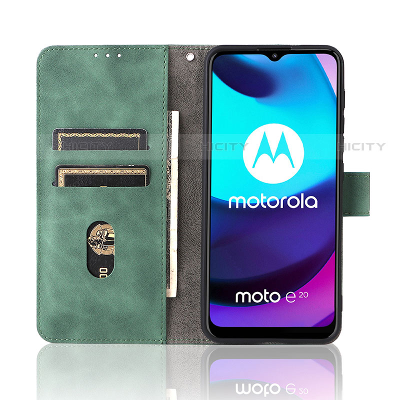 Motorola Moto E20用手帳型 レザーケース スタンド カバー L01Z モトローラ 