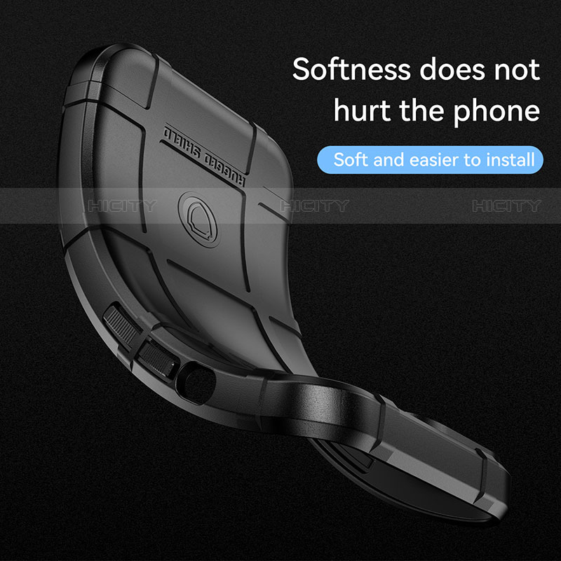 Motorola Moto E20用360度 フルカバー極薄ソフトケース シリコンケース 耐衝撃 全面保護 バンパー モトローラ 