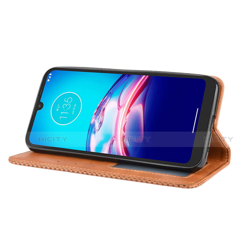 Motorola Moto E6s (2020)用手帳型 レザーケース スタンド カバー モトローラ 