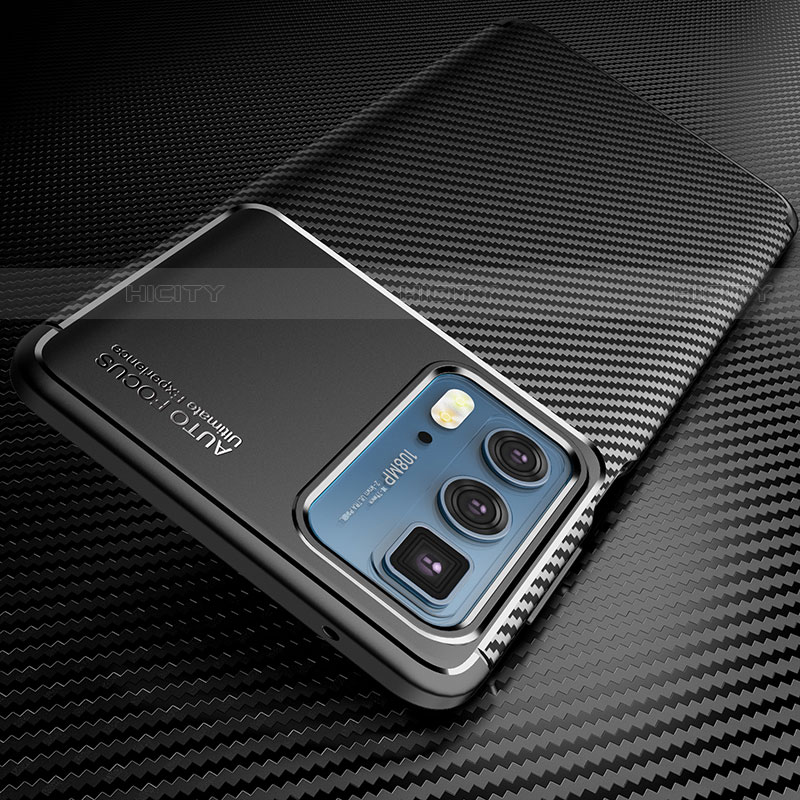 Motorola Moto Edge 20 Pro 5G用シリコンケース ソフトタッチラバー ツイル カバー Z01 モトローラ 