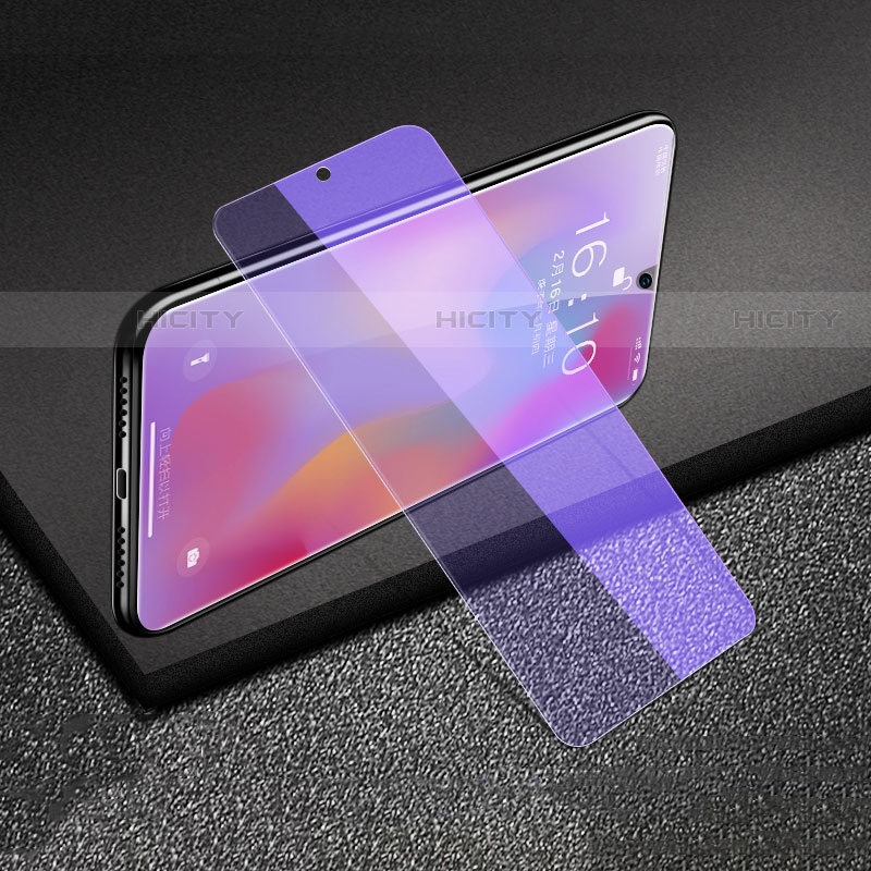 Motorola Moto Edge (2022) 5G用アンチグレア ブルーライト 強化ガラス 液晶保護フィルム B02 モトローラ クリア