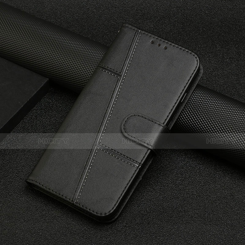 Motorola Moto Edge S Pro 5G用手帳型 レザーケース スタンド カバー L06 モトローラ ブラック