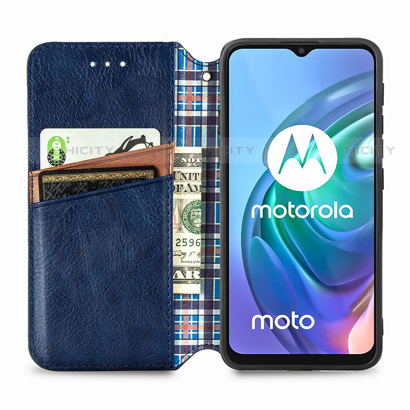 Motorola Moto G10用手帳型 レザーケース スタンド カバー S01D モトローラ 