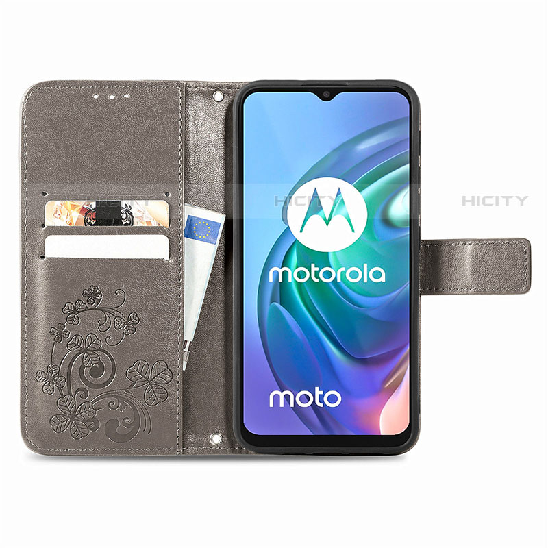 Motorola Moto G20用手帳型 レザーケース スタンド 花 カバー モトローラ 