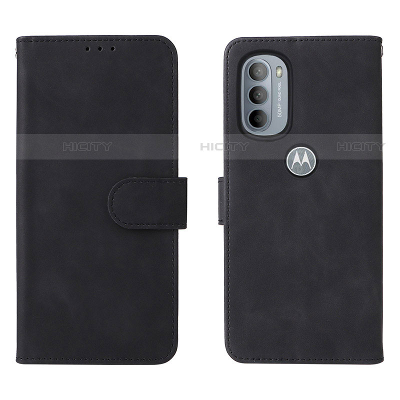 Motorola Moto G31用手帳型 レザーケース スタンド カバー L01Z モトローラ ブラック