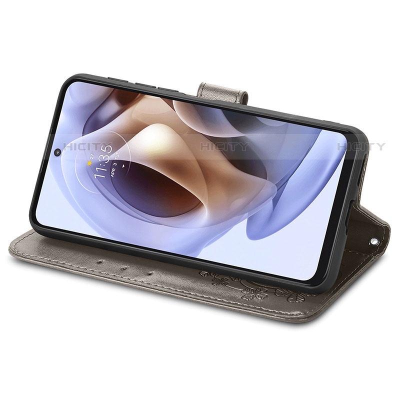 Motorola Moto G31用手帳型 レザーケース スタンド 花 カバー モトローラ 
