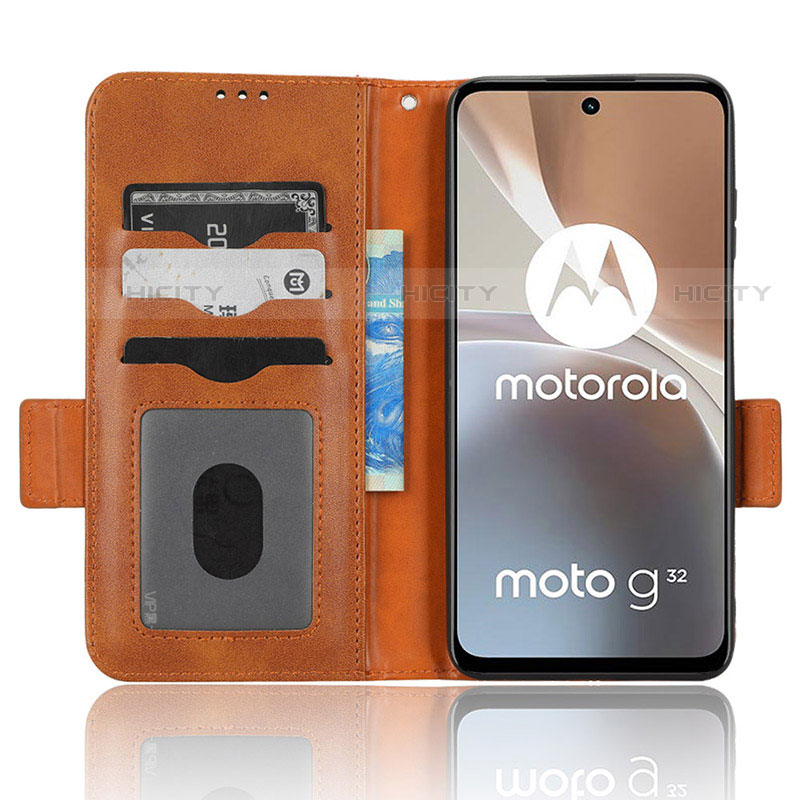 Motorola Moto G32用手帳型 レザーケース スタンド カバー C02X モトローラ 